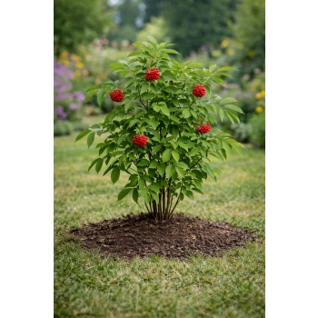 Bez koralowy - Sambucus racemosa