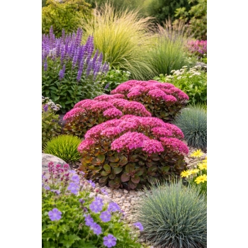 Rozchodnik ogrodowy Globe Pink - Sedum hybridum