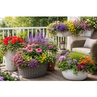 Balkon i tarasy
