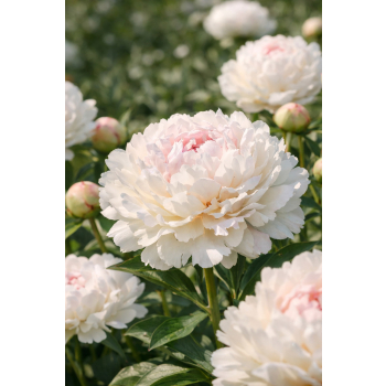 Piwonia chińska ShirleyTemple - Paeonia lactiflora