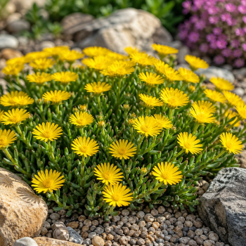 Delosperma Solstice Yellow - Delosperma cooperi
