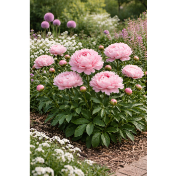 Piwonia chińska The Fawn - Paeonia lactiflora